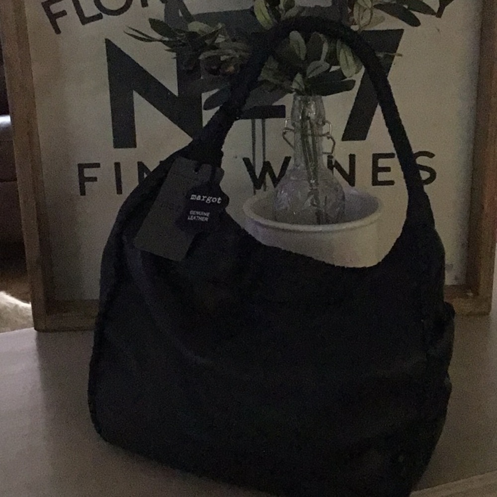 NWT leather Margot hobo bag